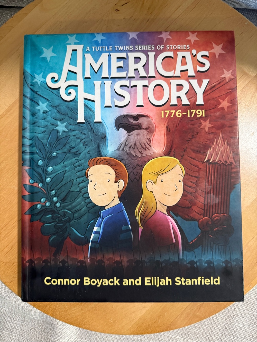 America’s History: A Tuttle Twins - Hardcover, by Connor Boyack - Very Good